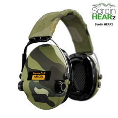 Casti protectie auditiva Sordin PRO LED camo - Articole de Vanatoare