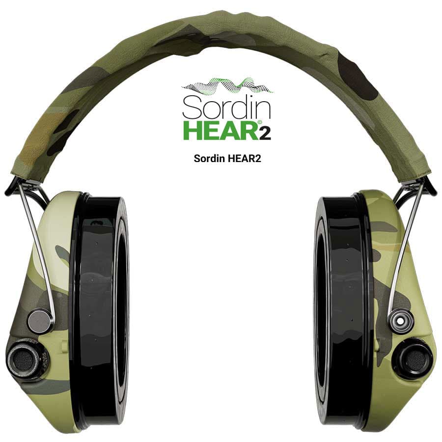Casti protectie auditiva Sordin PRO LED camo - Articole de Vanatoare