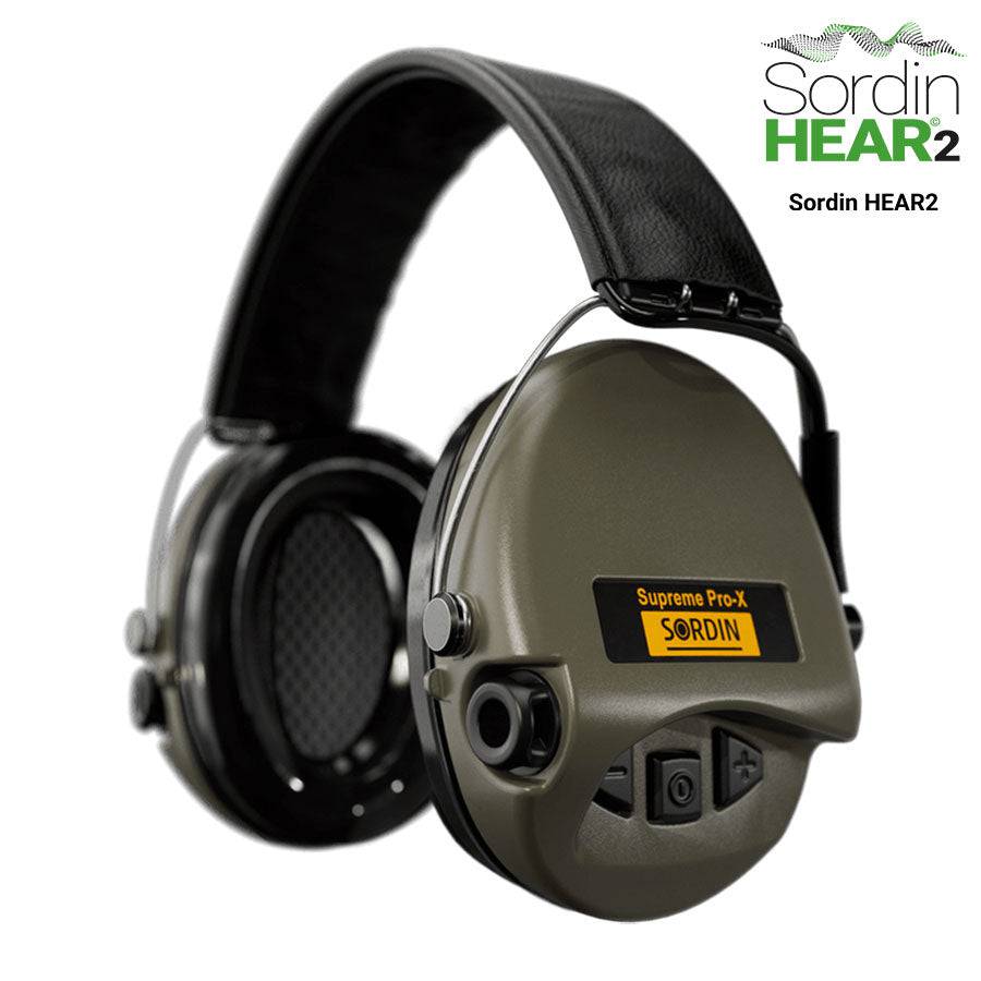 Casti protectie auditiva Sordin PRO LED green - Articole de Vanatoare