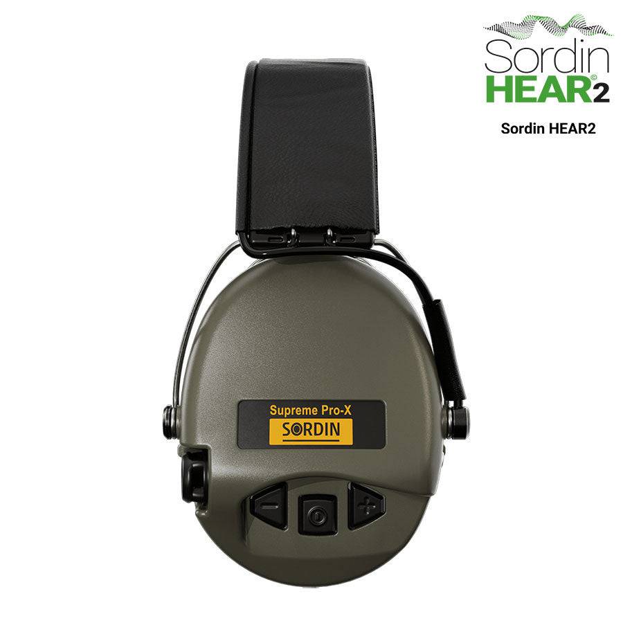 Casti protectie auditiva Sordin PRO LED green - Articole de Vanatoare