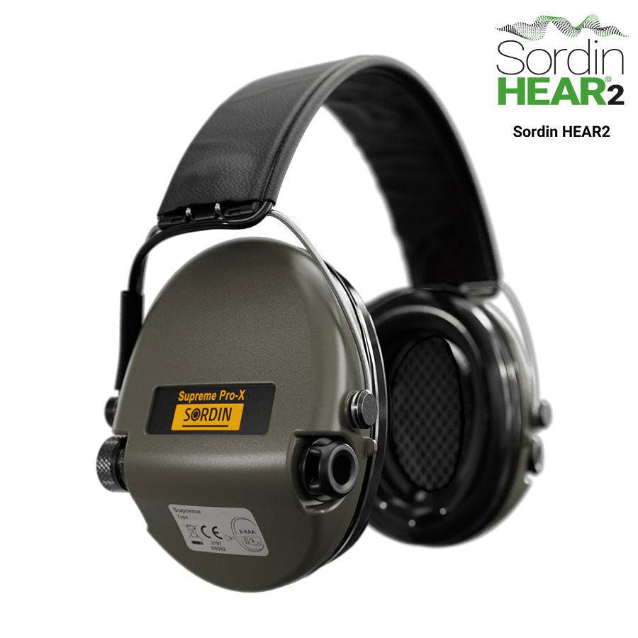 Casti protectie auditiva Sordin PRO LED green - Articole de Vanatoare