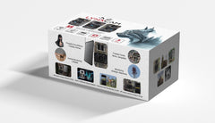 LYNXCAM Camera monitorizare 48 MP 30FPS  WiFi Bluetooth FULL HD leduri invizibile ,panou solar