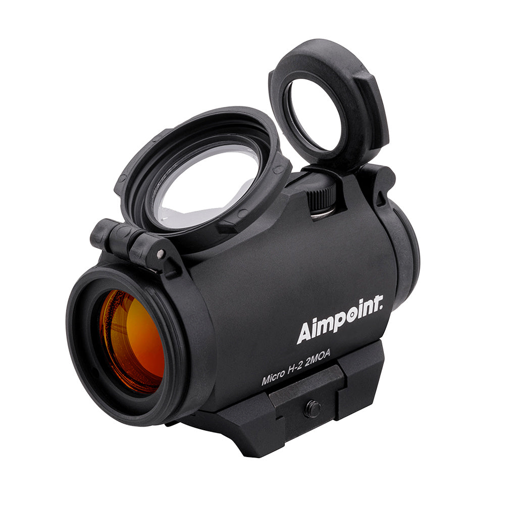 Dispozitiv ochire punct rosu Aimpoint Micro H2 Weaver - Articole de Vanatoare
