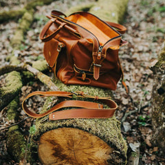 Geanta vintage piele - Articole de Vanatoare