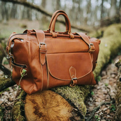 Geanta vintage piele - Articole de Vanatoare