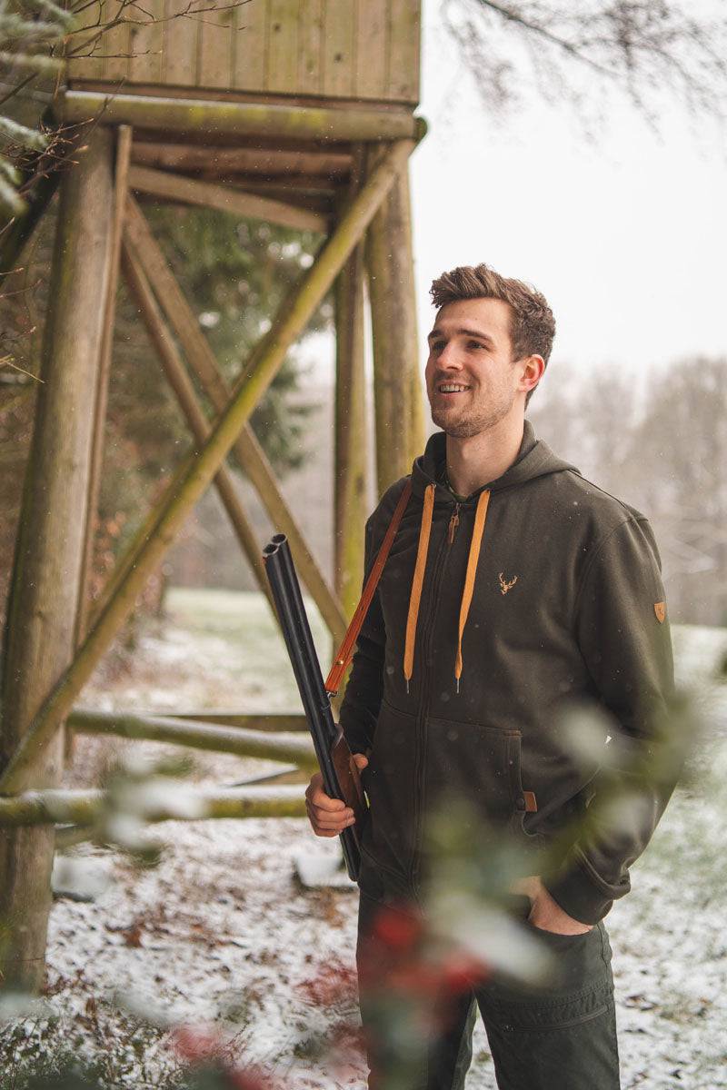 Hanorac kaki gluga Orbis Tom Collins - Articole de Vanatoare