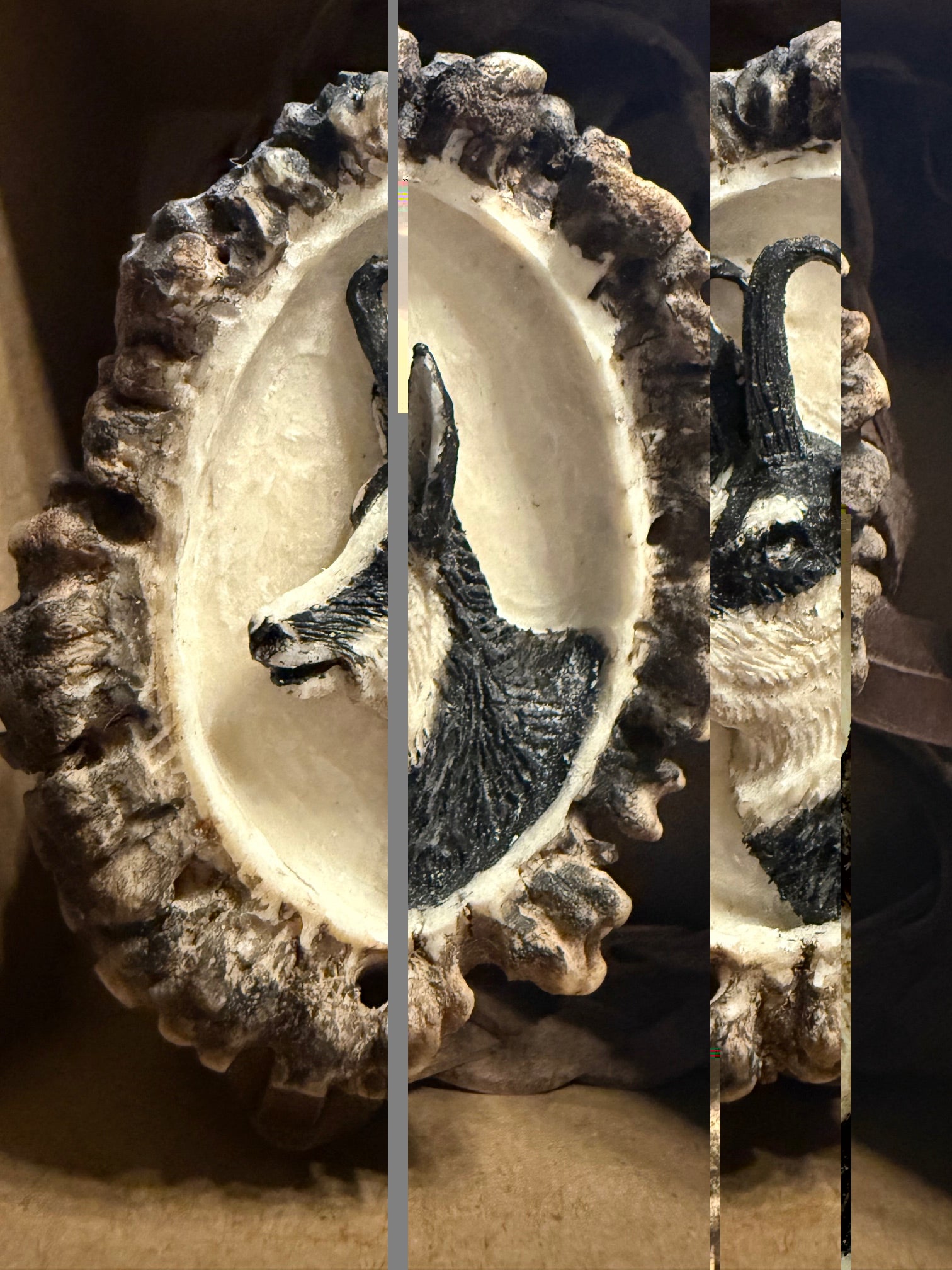 Cravata Vanatoreasca sculptata manual Capra Neagra