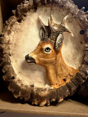 Cravata Vanatoreasca sculptata manual Caprior