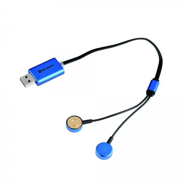 Incarcator magnetic universal acumulatori USB Olight UC - Articole de Vanatoare