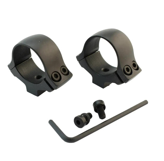 Inele 30mm din Otel compatibile monturile CZ ZH - Articole de Vanatoare