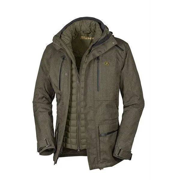 Jacheta Blaser Hybrid 2in1 Moss Melange - Articole de Vanatoare