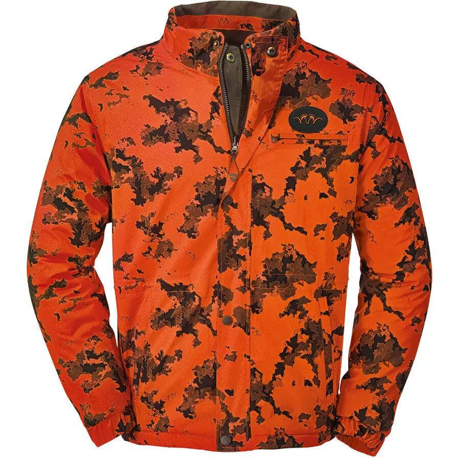 Jachetă Reversibilă Blaser Fleece Camo Bastian Mud - Articole de Vanatoare