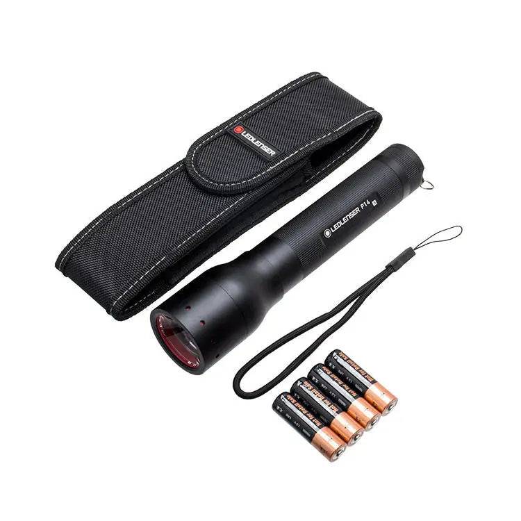 LANTERNA LED LENSER P14 800LM 4XAA HUSA - Articole de Vanatoare