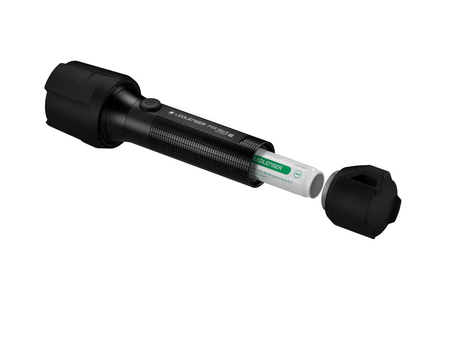 LANTERNA LED LENSER P5R WORK 480LM LI-ION INCARCATOR - Articole de Vanatoare