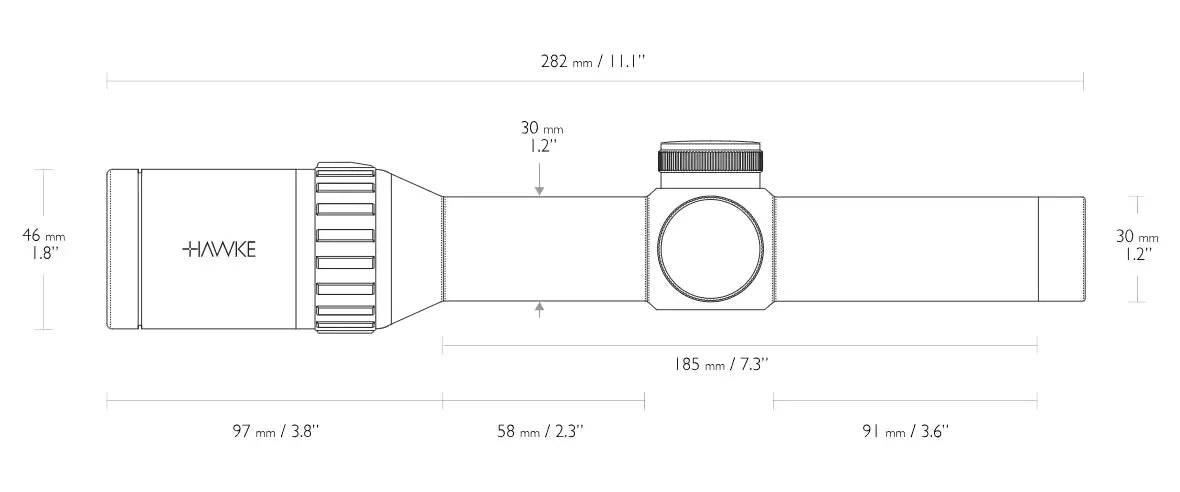 LUNETA ENDURANCE WA 1-4 24 L4A IR 30MM - Articole de Vanatoare