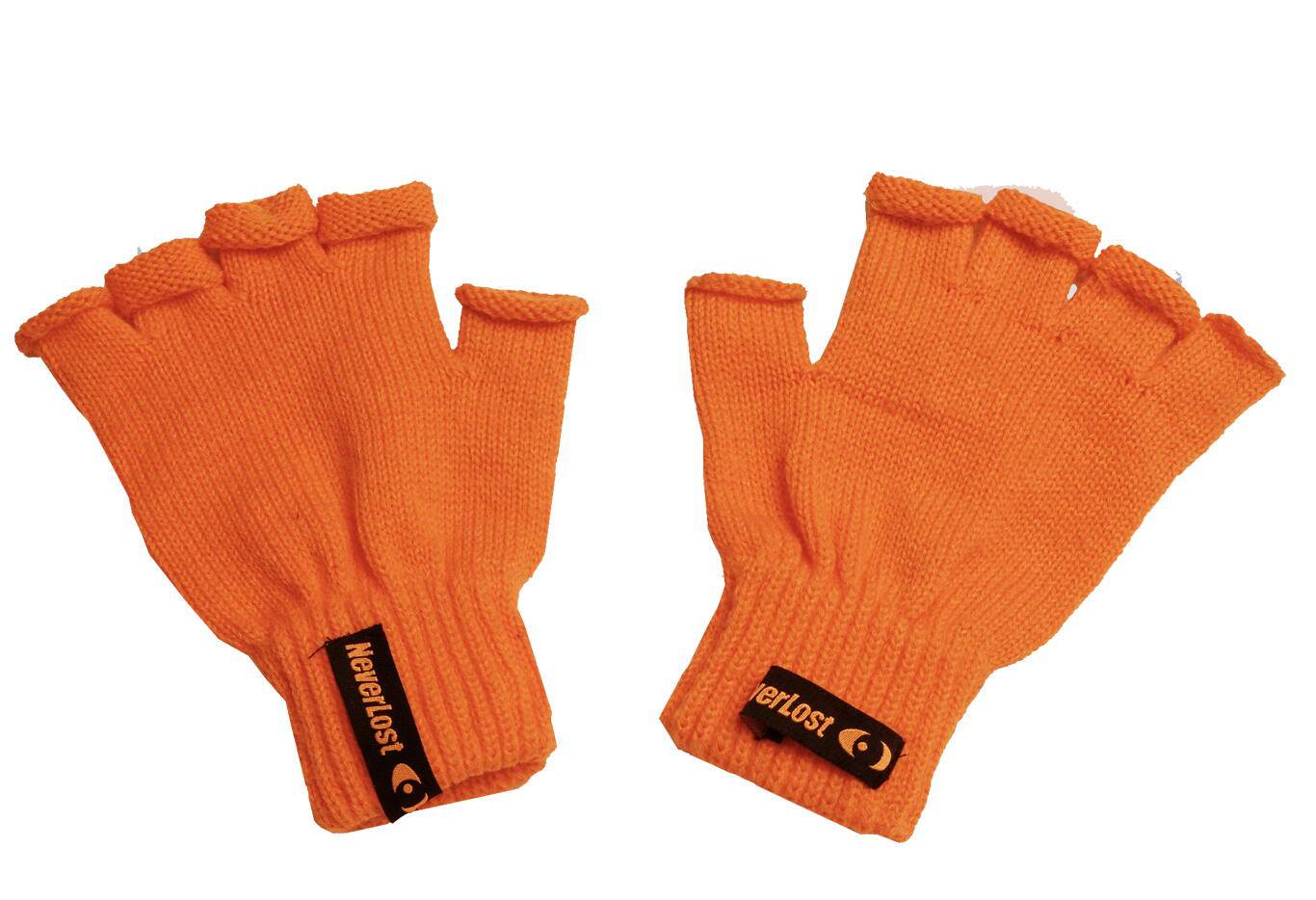 MANUSI DEGETE TAIATE ORANGE - Articole de Vanatoare