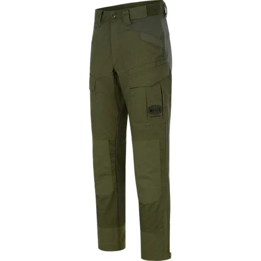 Pantaloni Mauser Stalker kaki articolevanatoare cu buzunare cargo si intarituri genunchi