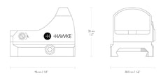 MICRO RED DOT SIGHT - Articole de Vanatoare