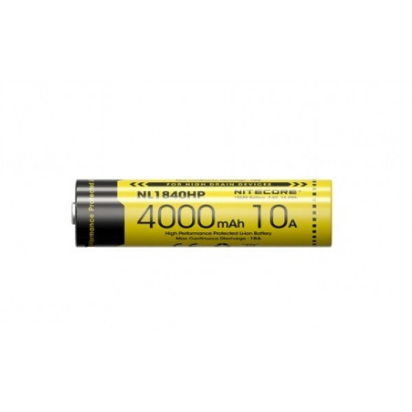 Nitecore NL1840HP Acumulator 18650 Li-Ion 4000 mAh PCB - Articole de Vanatoare