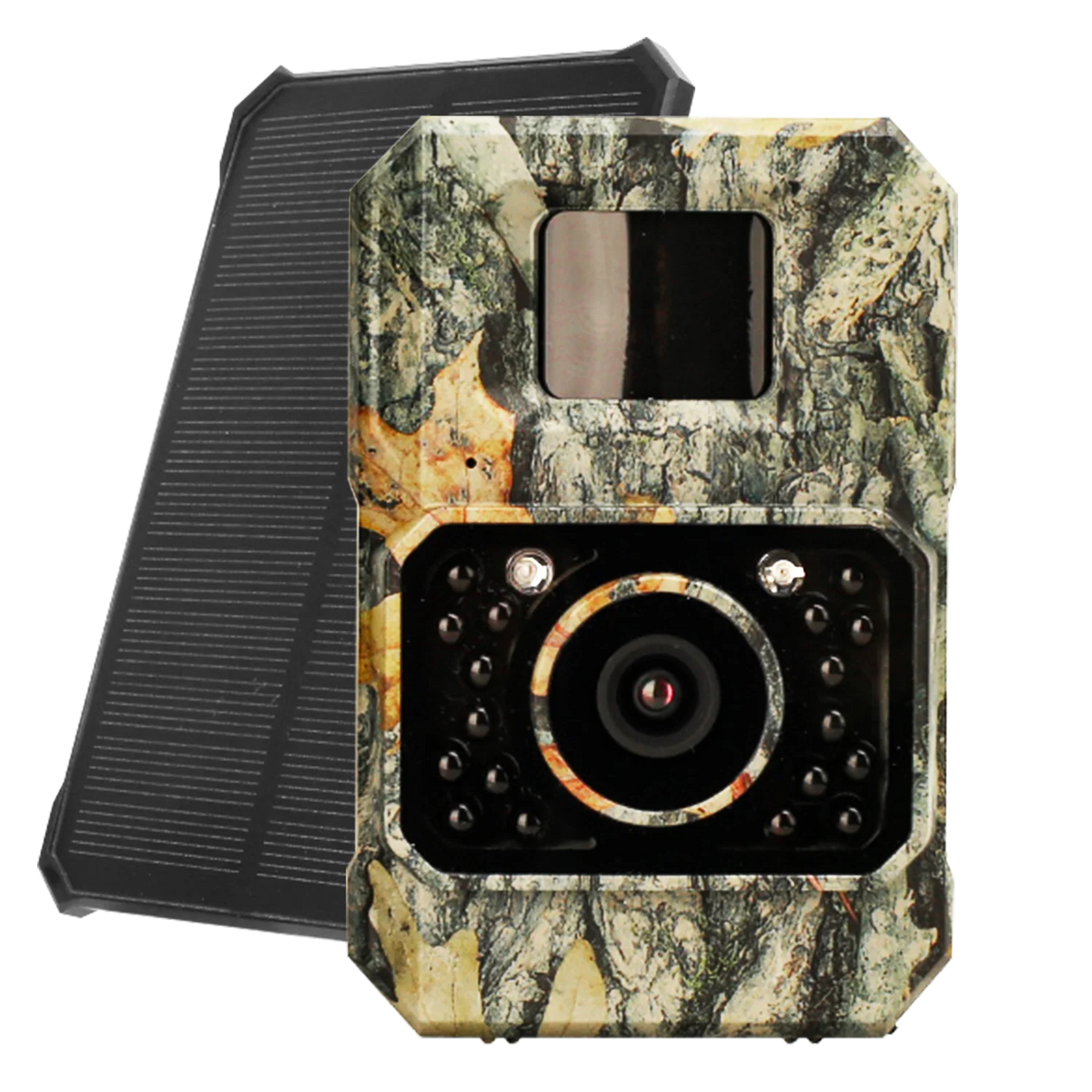 Camera monitorizare 48 MP  FULL HD cu senzor miscare leduri invizibile panou solar