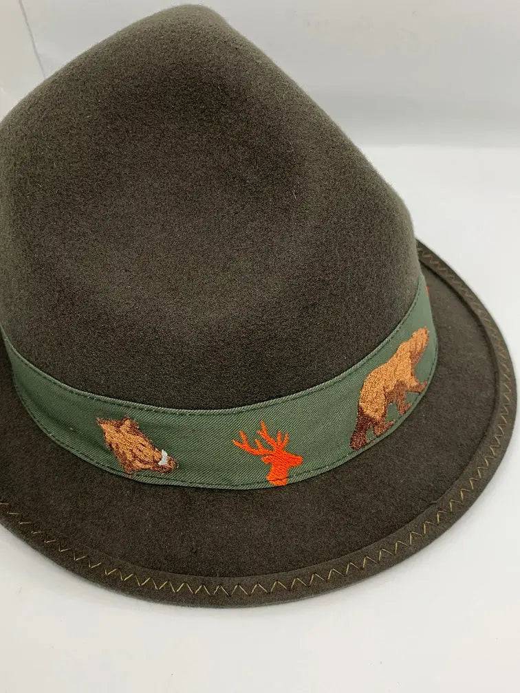 Palarie vanator alpin broderie - Articole de Vanatoare