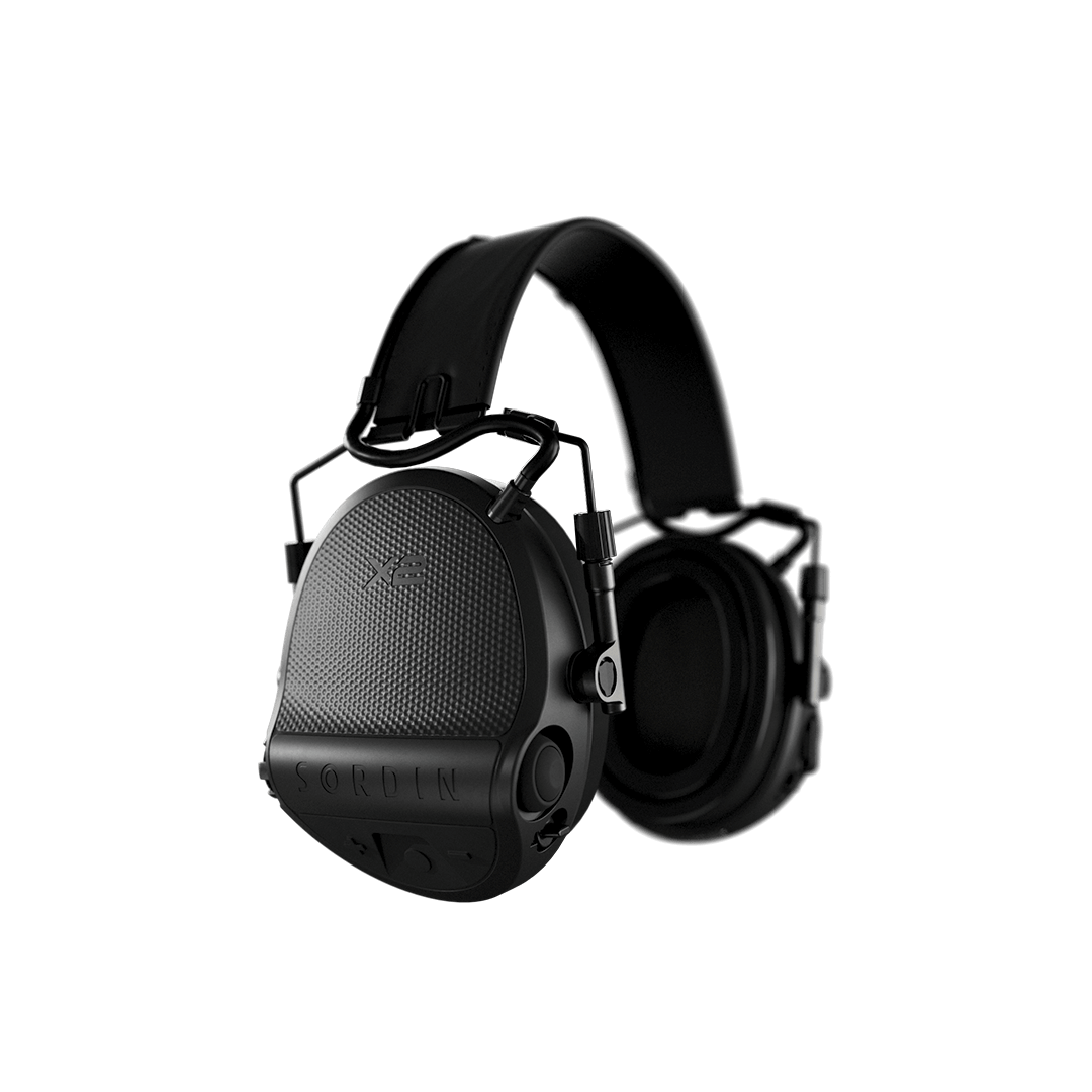 Protectie Auditiva Activa Sordin Supreme Pro X2 Negru - Articole de Vanatoare