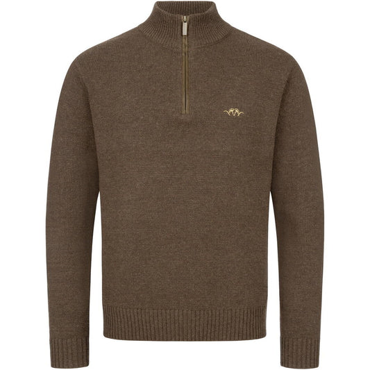 Pulover Blaser Wool HZ Dark Bro - Articole de Vanatoare