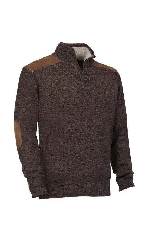 Pulover Verney-Carron Fox ZIpped maro - Articole de Vanatoare