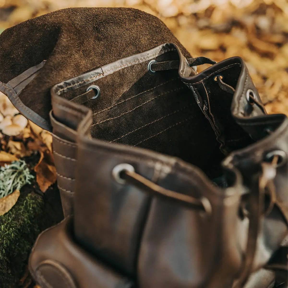 Rucsac piele Naturala MD1 litri - Articole de Vanatoare