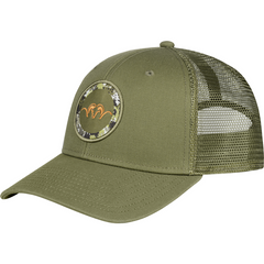 Sapca Blaser Ring Cap articolevanatoare Dark Olive cu plasa spate si patch logo