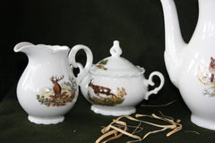 Set cafea ceai motive vanatoare - Articole de Vanatoare