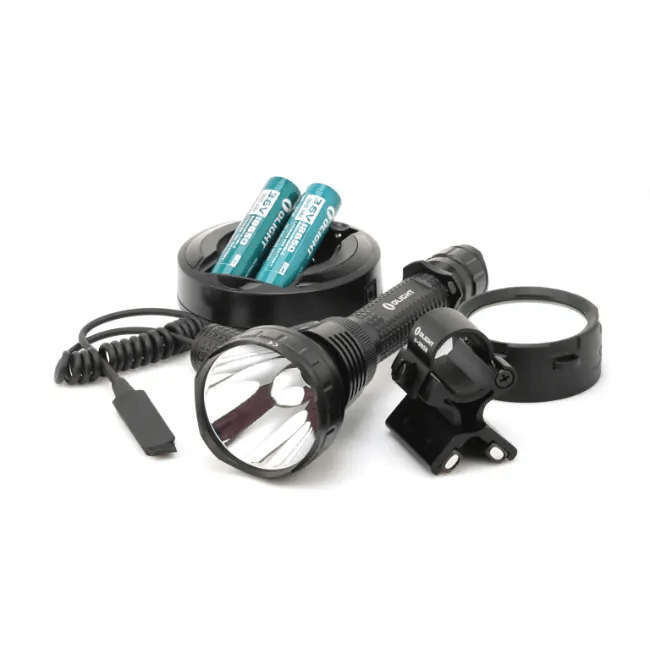 Set complet lanterna led vanatoare Olight V9 M3XS-UT - Articole de Vanatoare