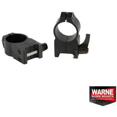 Set Inele detasare rapida sina weaver Warne 30mm - Articole de Vanatoare