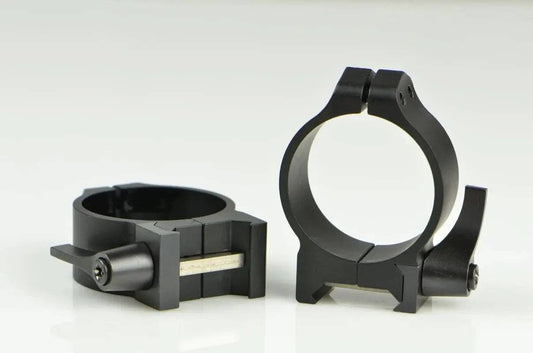 SET RING QUICK WEAVER 34MM OBIECTIV 30-42MM - Articole de Vanatoare