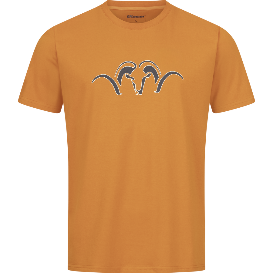 Tricou Blaser Argali Outline T26 rust cu logo contur gri articolevanatoare