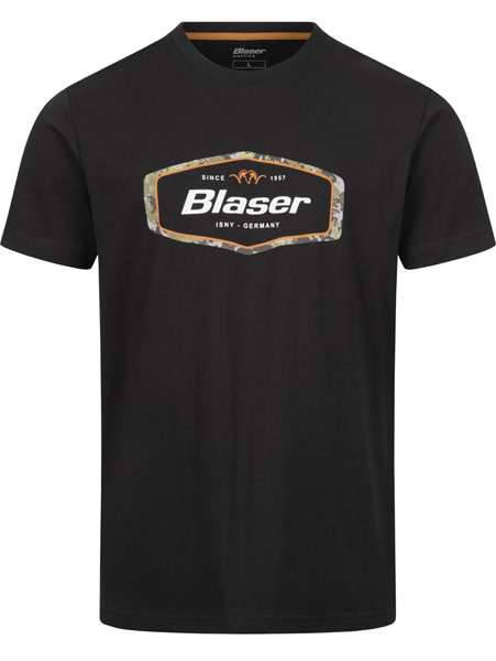 TRICOU BLASER BADGE 24 BLACK - Articole de Vanatoare