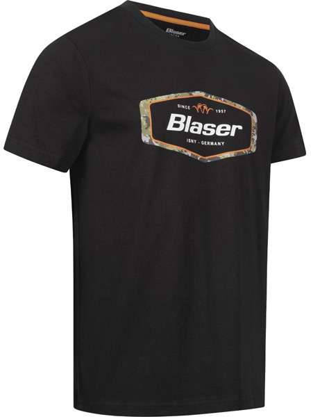 TRICOU BLASER BADGE 24 BLACK - Articole de Vanatoare
