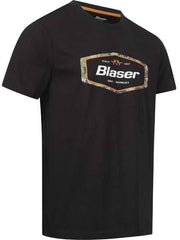 TRICOU BLASER BADGE 24 BLACK - Articole de Vanatoare