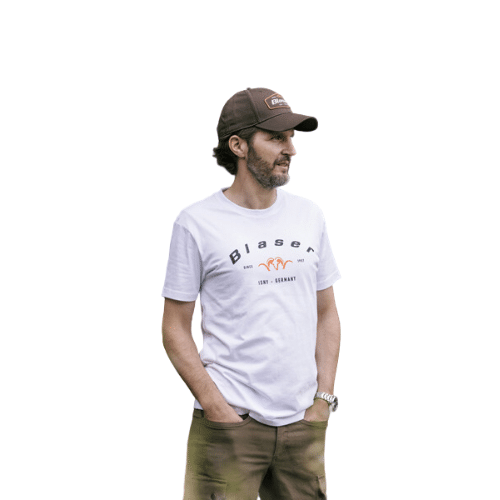 TRICOU BLASER SINCE 24 WHITE - Articole de Vanatoare