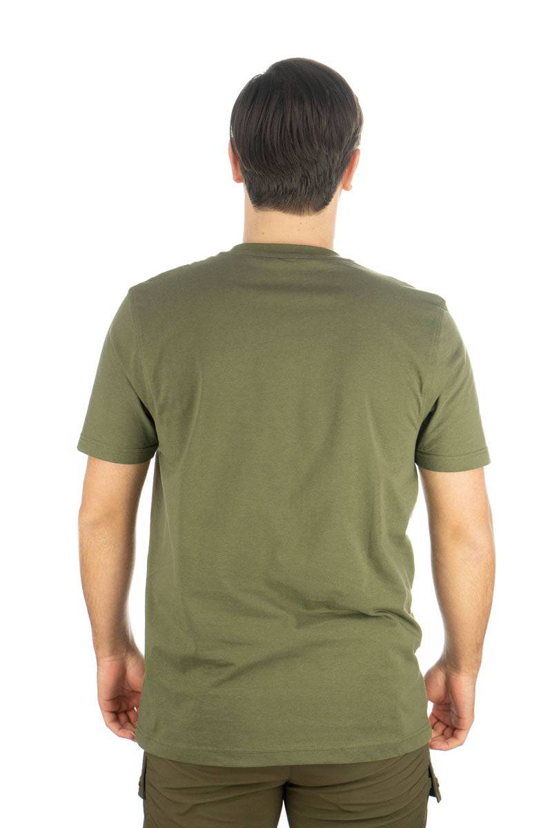 Tricou Orbis kaki imprimeu cerb - Articole de Vanatoare