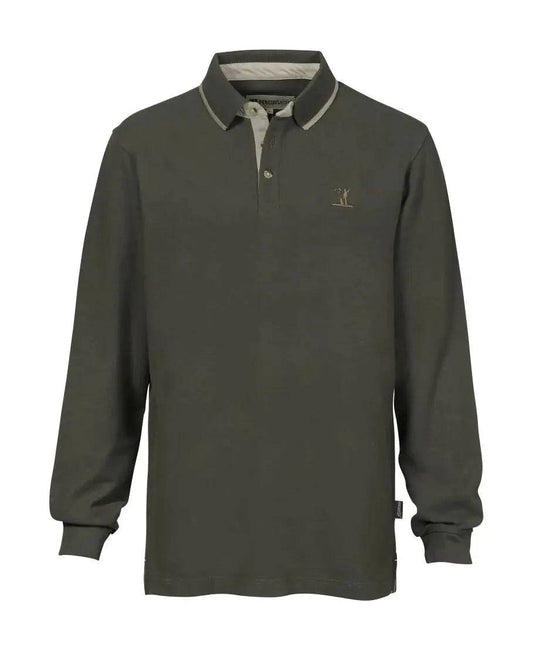 TRICOU POLO CHASSE MANECA LUNGA - Articole de Vanatoare