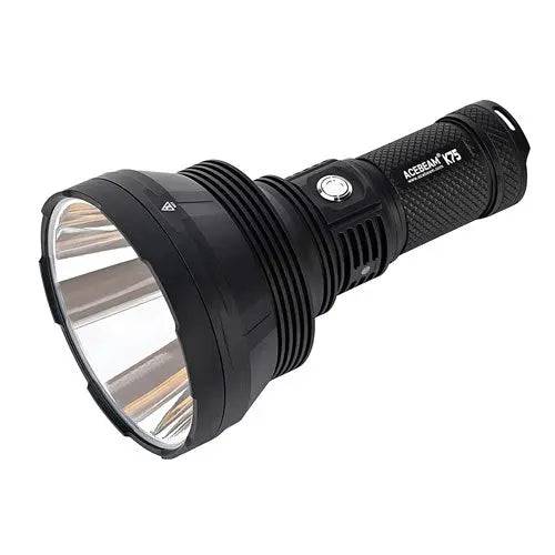 Lanterna profesionala Acebeam K75, 6300 lumeni, 2500 m + acumulator