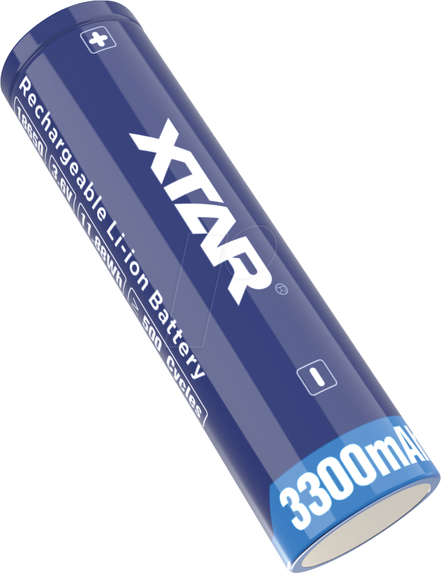 Acumulator 18650 XTAR 3.6V 3300mAh, cu protectie PCB