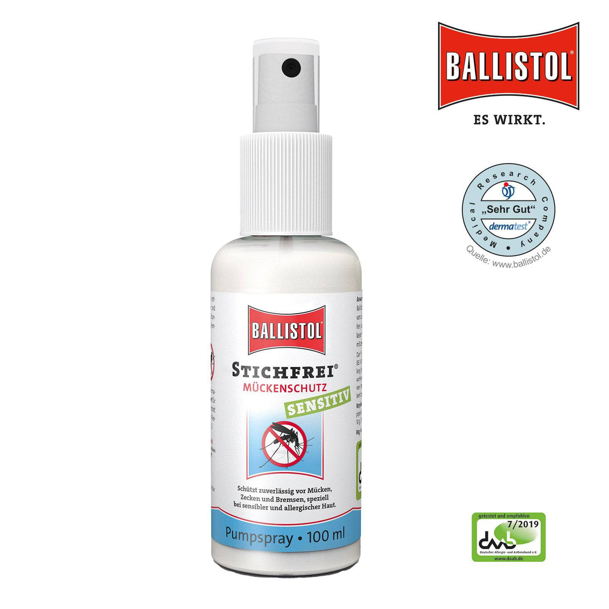 BALLISTOL SENSITIVE CONTRA TANTARILOR/CAPUSELOR 100ML