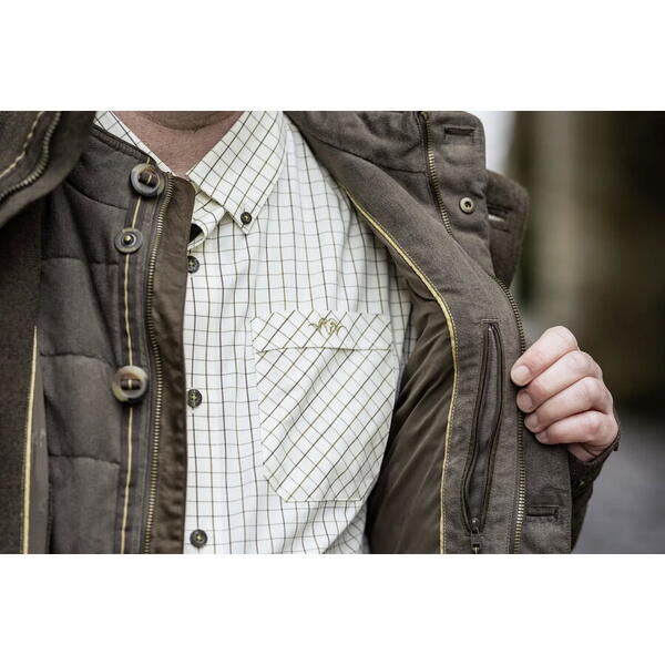 BLASER CAMASA CHRIS CRÈME/BROWN