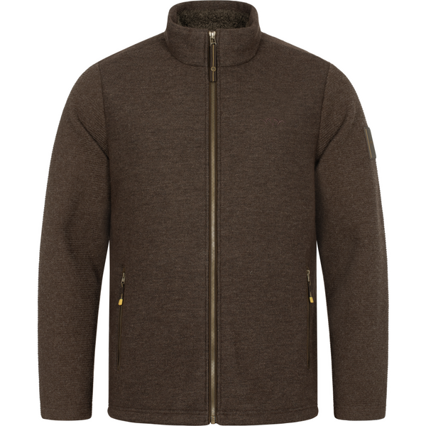 BLASER JACHETA PAMIR KNIT ARGALI DARK BROWN