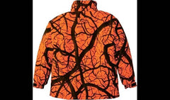 Jacheta iarna camo Orange