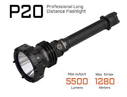 Lanterna profesionala  Acebeam P20, 5500 lumeni, 1280 metri