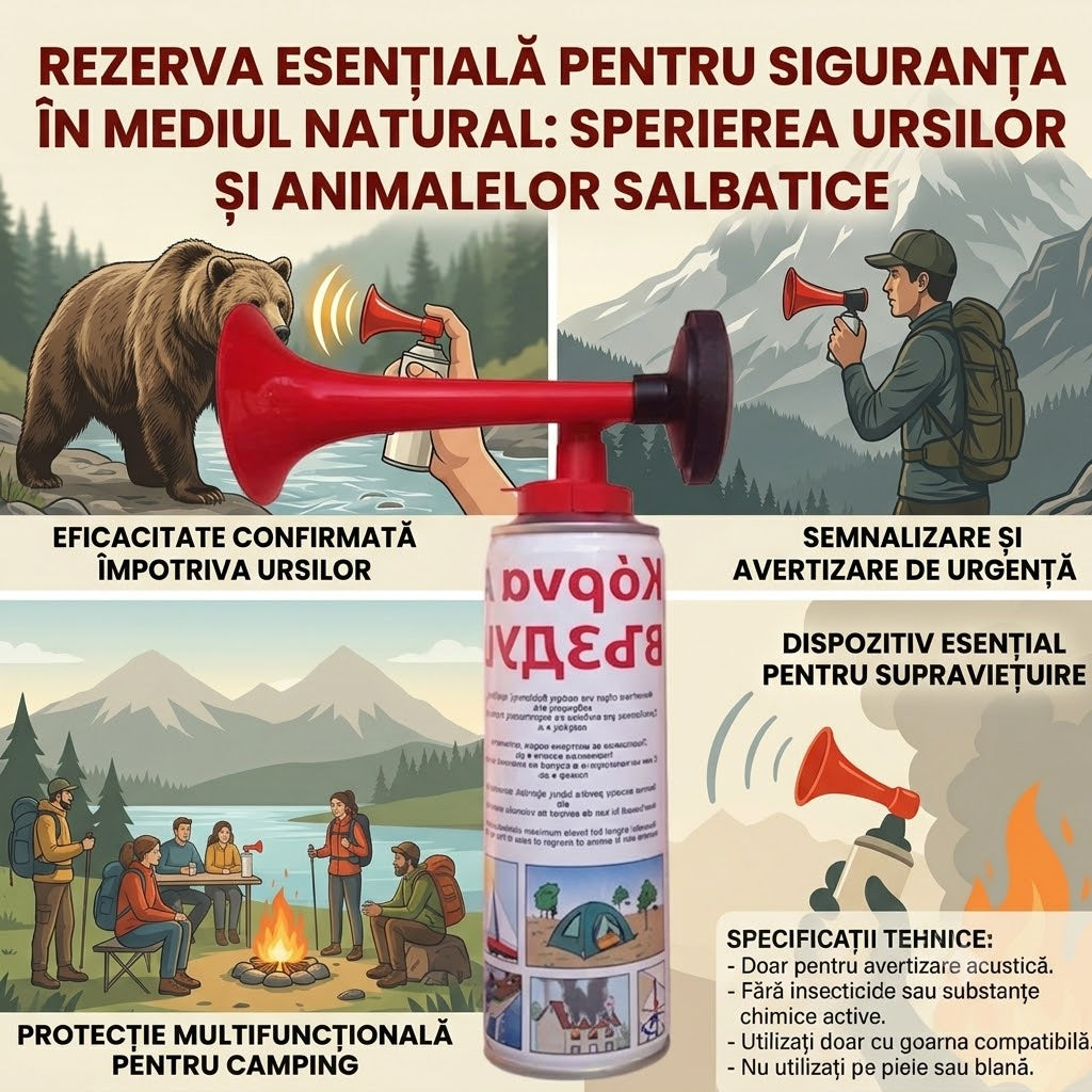 Goarna avertizare Urs