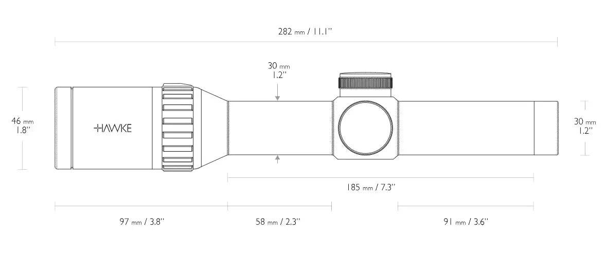 LUNETA ENDURANCE WA 1-4×24 L4A/IR/30MM